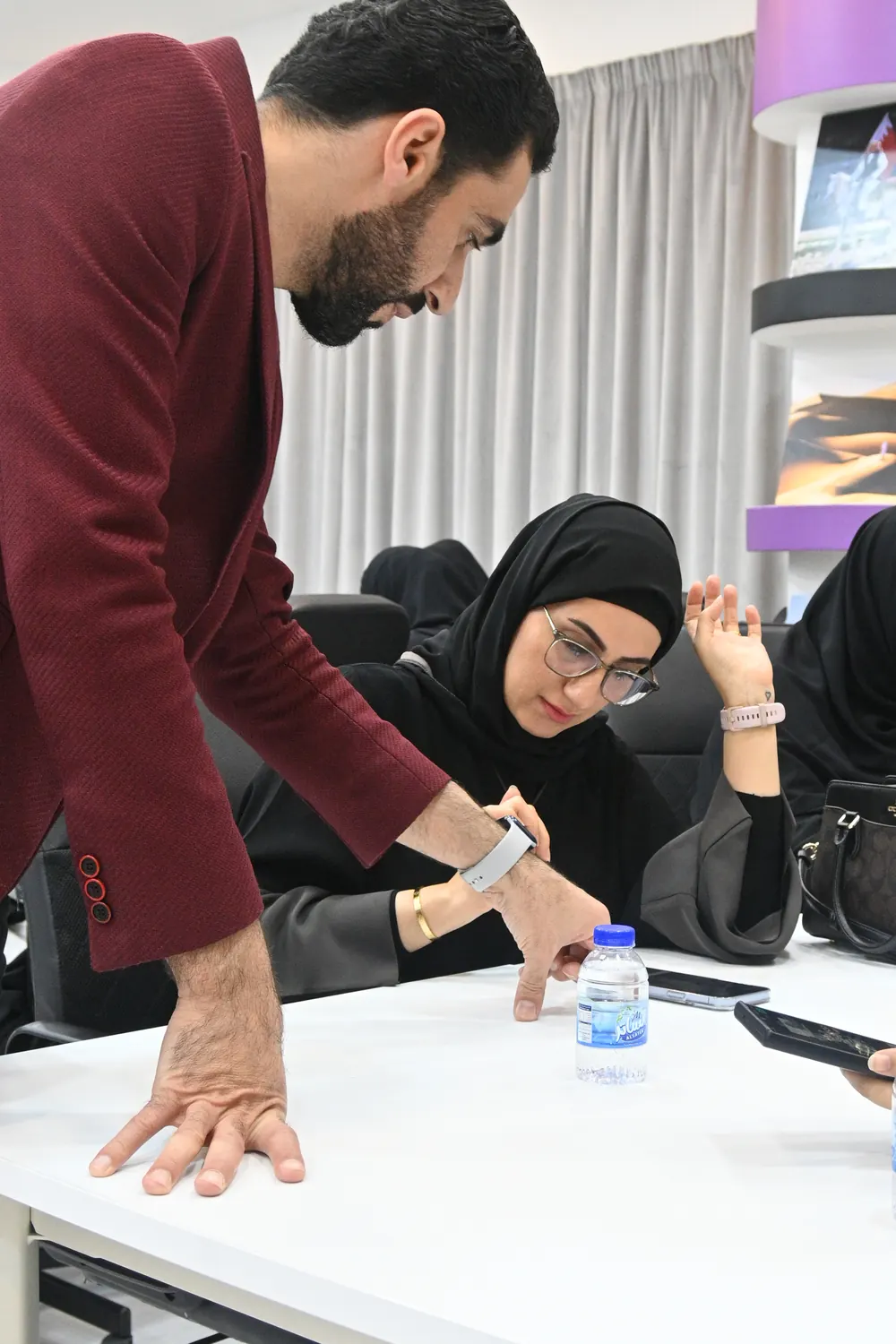 متابعة المتدربين